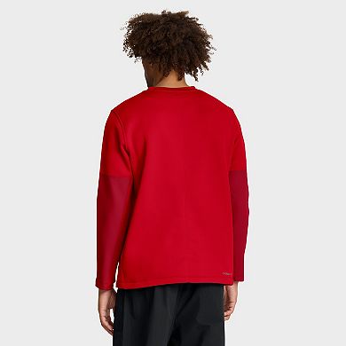 Men's Nike Scarlet Ohio State Buckeyes 2025 Sideline Coach Performance Long Sleeve T-Shirt