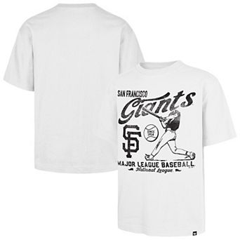 Men's '47 White San Francisco Giants Regional Batter Foundation T-Shirt