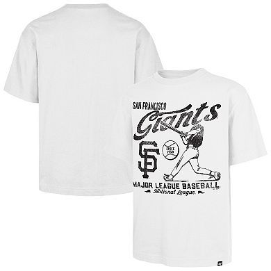 Men's '47 White San Francisco Giants Regional Batter Foundation T-Shirt