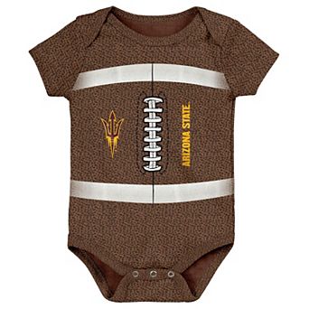Newborn Outerstuff Brown Arizona State Sun Devils Football Body Suit