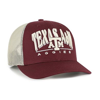 Men's '47 Maroon Texas A&M Aggies Arid Adjustable Trucker Hat
