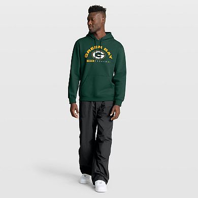 Men's Fanatics Green Green Bay Packers Delay of Game Legacy Pullover Hoodie