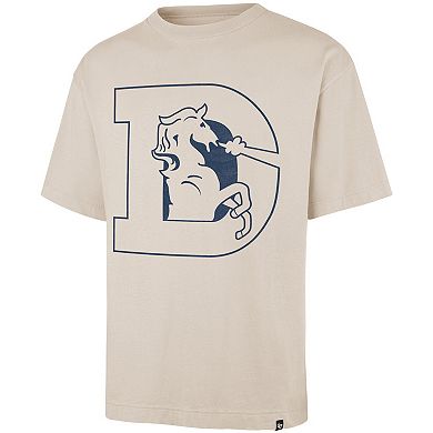 Men's '47 Tan Denver Broncos Bouldering Imprint Ravine Foundation Throwback T-Shirt