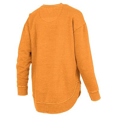 Women's Pressbox Tennessee Orange Tennessee Volunteers Westin Poncho V-Neck Pullover Sweatshirt