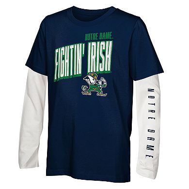 Youth Outerstuff Notre Dame Fighting Irish In The Mix T-Shirt Combo Set