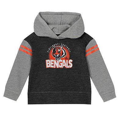 Toddler Cincinnati Bengals Club House Long Sleeve Hoodie Top and Leggings Two-Piece Set