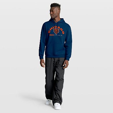 Men's Fanatics Navy Chicago Bears Delay of Game Legacy Pullover Hoodie