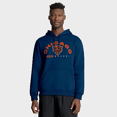 Men's Fanatics Navy Chicago Bears Delay of Game Legacy Pullover Hoodie