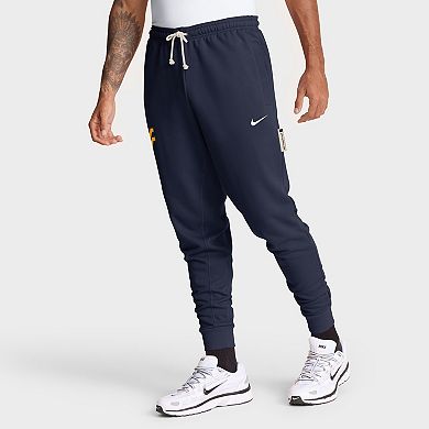 Men's Nike Navy West Virginia Mountaineers 2025 Sideline Standard Issue Dri-FIT Taper Pants