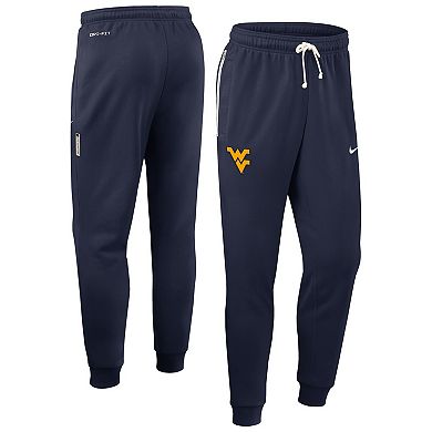 Men's Nike Navy West Virginia Mountaineers 2025 Sideline Standard Issue Dri-FIT Taper Pants
