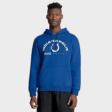 Men's Fanatics Royal Indianapolis Colts Delay of Game Legacy Pullover Hoodie