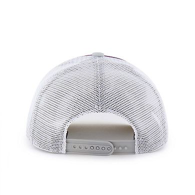 Youth '47 Maroon/Gray Texas A&M Aggies Super Stripe Hitch Adjustable Trucker Hat