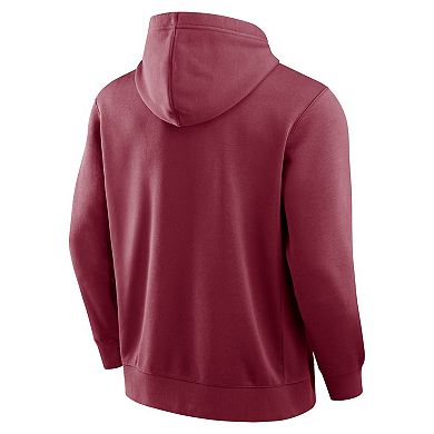 Men's Fanatics Burgundy Washington Commanders New Horizons Heritage Pullover Hoodie