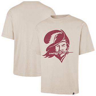 Men's '47 Tan Tampa Bay Buccaneers Bouldering Imprint Ravine Foundation Throwback T-Shirt