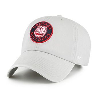 Men's '47 Gray Gonzaga Bulldogs Vault Clean Up Adjustable Hat