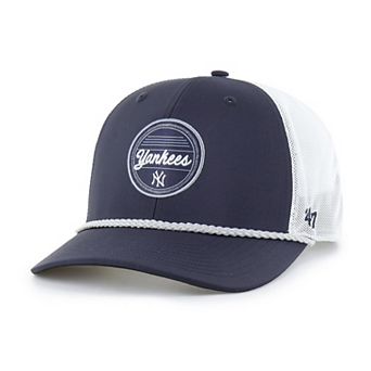Men's '47 Navy/White New York Yankees Fairway Trucker Adjustable Hat