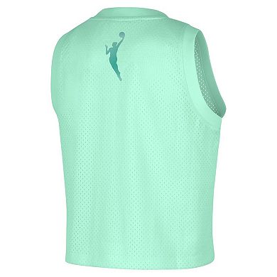Women's Nike Mint New York Liberty Mesh Tank Top