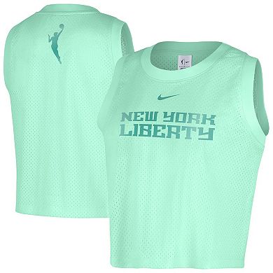 Women's Nike Mint New York Liberty Mesh Tank Top