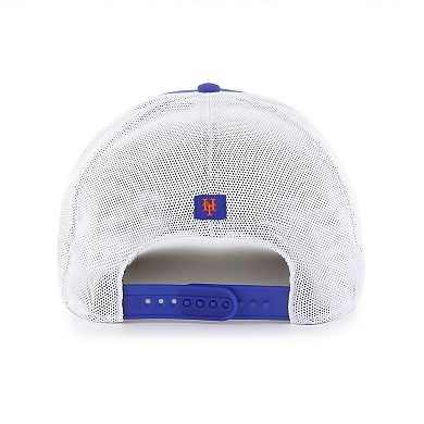 Men's '47 Royal New York Mets Brrr Downburst Mesh Hitch Adjustable Hat