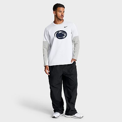 Men's Nike White Penn State Nittany Lions 2025 Sideline Coach Performance Long Sleeve T-Shirt