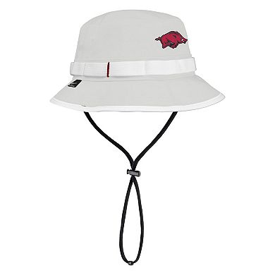 Men's Nike Gray Arkansas Razorbacks 2025 On-Field Boonie Performance Bucket Hat