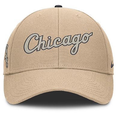 Men's Nike Khaki Chicago White Sox Rise Adjustable Hat