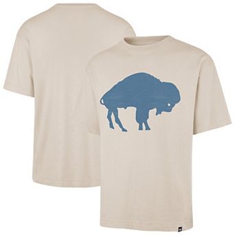 Men's '47 Tan Buffalo Bills Bouldering Imprint Ravine Foundation Throwback T-Shirt