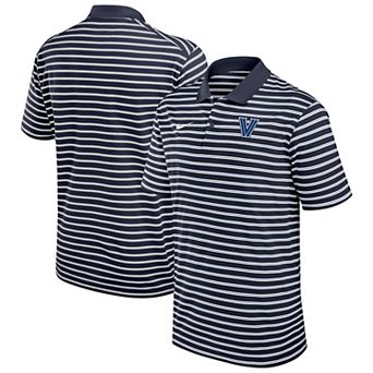 Men's Nike Navy Villanova Wildcats Victory Stripe Performance Polo