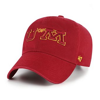 Men's '47 Maroon Minnesota Golden Gophers Vault Clean Up Adjustable Hat