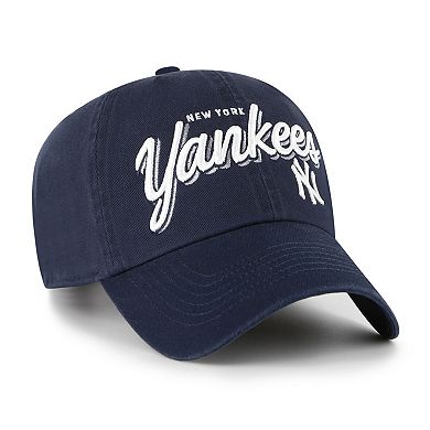 Women's '47 Navy New York Yankees Ariana Clean Up Adjustable Hat