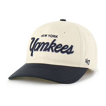 Men's '47 Natural New York Yankees Crosstown Franchise Fitted Hat