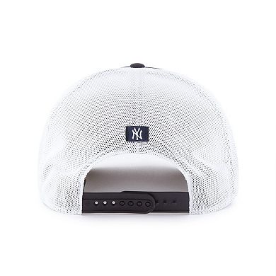 Men's '47 Navy New York Yankees Brrr Downburst Mesh Hitch Adjustable Hat