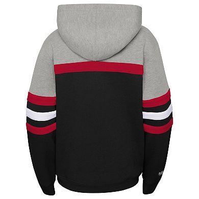 Youth Mitchell & Ness Black San Francisco 49ers Throwback Head Coach Pullover Hoodie