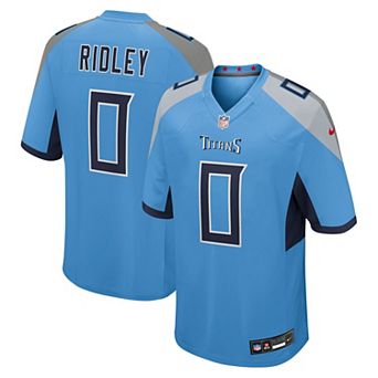 Men's Nike Calvin Ridley Light Blue Tennessee Titans Team Game Jersey