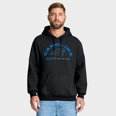 Men's Fanatics Black Carolina Panthers Delay of Game Legacy Pullover Hoodie