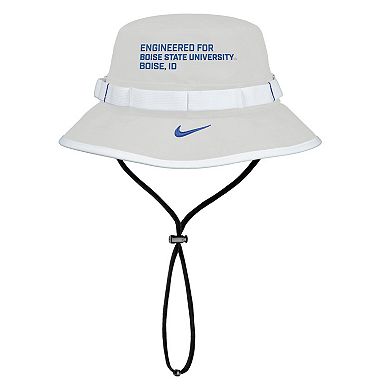 Men's Nike Gray Boise State Broncos 2025 On-Field Boonie Performance Bucket Hat