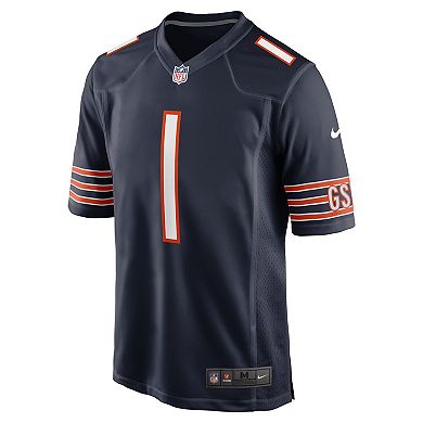 Men's Nike Jaylon Johnson Navy Chicago Bears Game Jersey