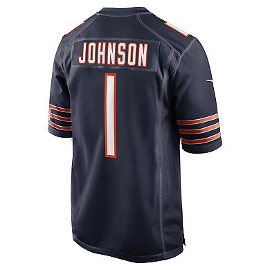 Men's Nike Jaylon Johnson Navy Chicago Bears Game Jersey