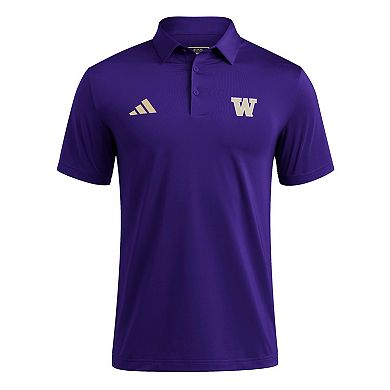 Men's adidas Purple Washington Huskies Ultimate 365 Polo