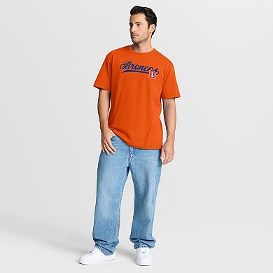 Men's Fanatics Orange Denver Broncos Fluid Motion Legacy T-Shirt