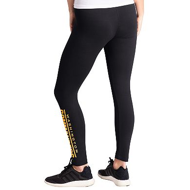 Women's G-III 4Her by Carl Banks Black Washington Commanders Pregame Leggings