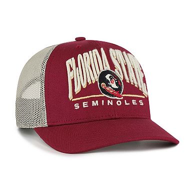 Men's '47 Garnet Florida State Seminoles Arid Adjustable Trucker Hat
