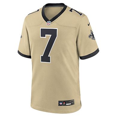 Men's Nike Taysom Hill Gold New Orleans Saints Gameday Golds Alternate Game Player Jersey
