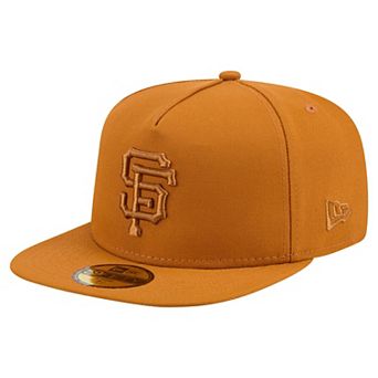 Men's New Era Orange San Francisco Giants Color Pack A-Frame 59FIFTY Fitted Hat