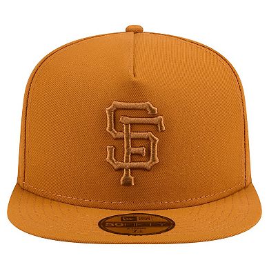 Men's New Era Orange San Francisco Giants Color Pack A-Frame 59FIFTY Fitted Hat