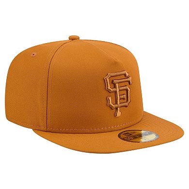 Men's New Era Orange San Francisco Giants Color Pack A-Frame 59FIFTY Fitted Hat