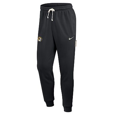 Men's Nike Black Missouri Tigers 2025 Sideline Standard Issue Dri-FIT Taper Sweatpants