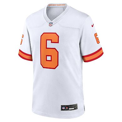 Men's Nike Baker Mayfield White '76 Tampa Bay Buccaneers Player Game Jersey