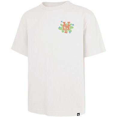 Men's '47 Cream New York Mets Flora Foundation T-Shirt
