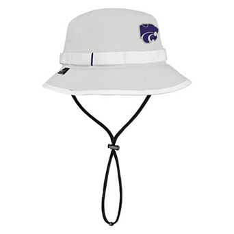 Men's Nike Gray Kansas State Wildcats 2025 On-Field Boonie Performance Bucket Hat